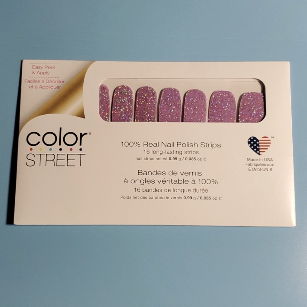 COLOR STREET NAIL POLISH "Glamsterdam" Glitter